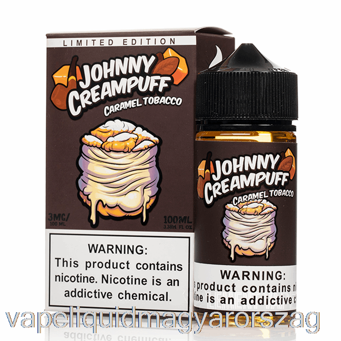 Karamell Dohány - Johnny Creampuff - 100 Ml 0 Mg Vape E Cigi